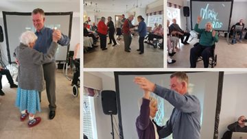An afternoon filled with dancing at St Peters Court care home
